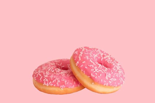 Pink donut
