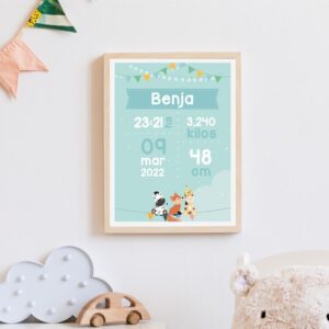 Cuadro de Nacimiento Bebé
