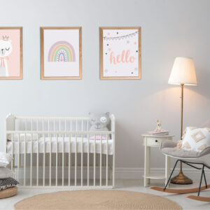 Set Cuadros Infantiles Arcoiris