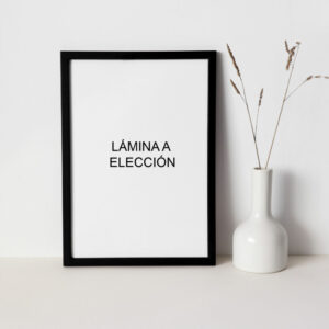 Cuadro con lámina a Elección