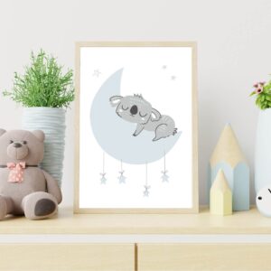 Cuadro Infantil Sleeping Koala