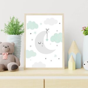 Cuadro Infantil Luna