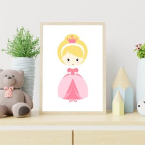 Cuadro Infantil Princesas