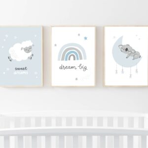 Set Cuadros Infantiles Dream Big