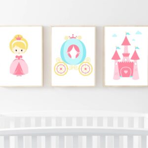 Set Cuadros Infantiles  Princesas