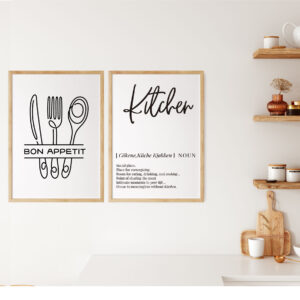 Set Cuadros Kitchen