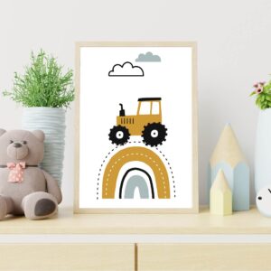 Cuadro Infantil Tractor