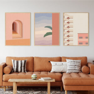 Set Cuadros Boho Terra