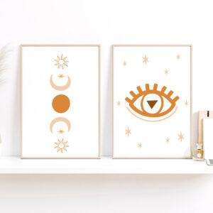 Set Cuadros Boho Eye