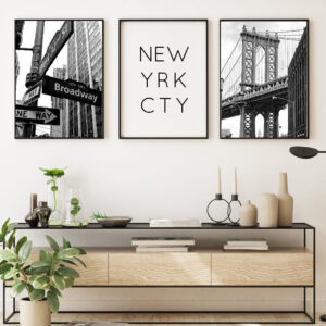 Set Cuadros New York City