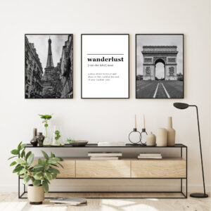 Set Cuadros Wanderlust France