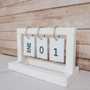 Calendario Nórdico Clásico White