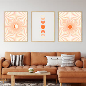 Set Cuadros Boho Shine
