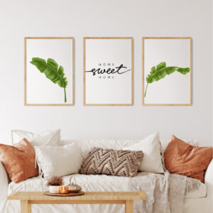 Set Cuadros Home Sweet Home