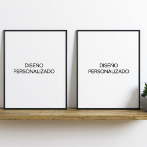 Set Cuadros Personalizados Dúo