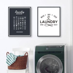 Set Cuadros Laundry Dark