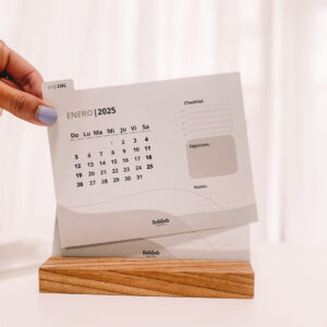 Calendario Tipo Fichero Neutro 2024