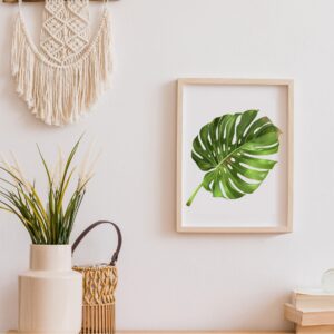 Cuadro con lámina Green Vibes