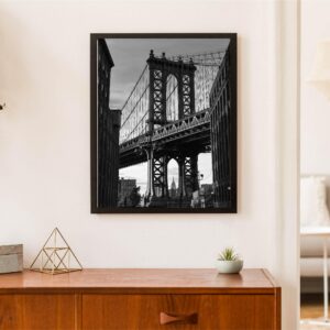 Cuadro con lámina Puente de Brooklyn B&N