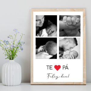 Cuadro con lámina Papá - Fotos & Frases II