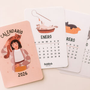 PREVENTA ⚡️ Calendario Cats Lovers 2026